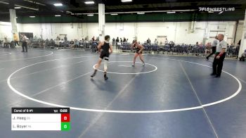 112 lbs Consi Of 8 #1 - Justus Heeg, OK vs Luke Boyer, PA