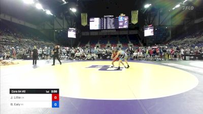 138 lbs Cons 64 #2 - Jace Lillie, OK vs Brysen Ealy, MI