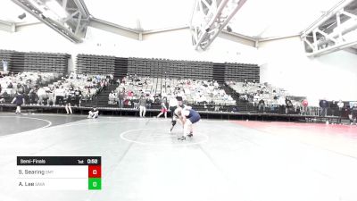 138-HS2 lbs Semifinal - Sean Searing, Smithtown West vs Aidan Lee, Savae Wrestling Academy