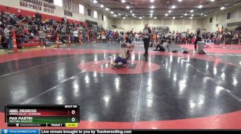 Round 3 - Abel DeGross, Spring Valley- Elmwood vs Max Martin, Waconia Wildcats