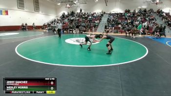 106 lbs Cons. Round 2 - Wesley Morris, Buffalo vs Jimmy Sanchez, Jackson Hole