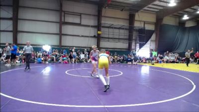 90-100 lbs Semifinal - Charlie Smith, Terminator Wrestling Academy vs Bryleigh Miears, The Alliance Wrestling Academy