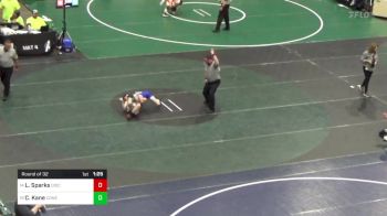 82 lbs Round Of 32 - Lawson Sparks, Diocese Of Erie vs Christian Kane, Conestoga Valley