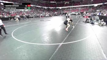 D1-215 lbs Quarterfinal - Quinton Ortegon, Fond Du Lac vs Ayden Grulke, Hartford Union