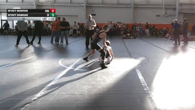 80 lbs Round 2 (4 Team) - Wyatt Samhan, Stealth Training vs Wyatt Morton, FORGE