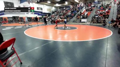 144 lbs Cons. Round 3 - Jonathan Sanchez, JW North vs David Castro, Arlington