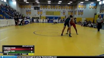 195 White 2nd Place Match - Hunter Tate, Hagerty vs Tristan Vann, Lake Gibson