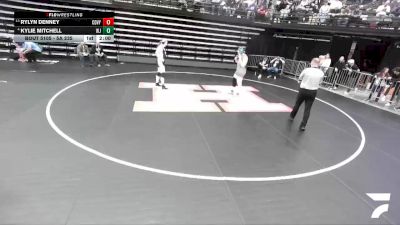 5A 235 lbs Champ. Round 1 - Rylyn Denney, Cedar Valley vs Kylie Mitchell, West Jordan