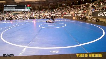 67 lbs Consi Of 16 #2 - Isaiah Rodriguez, All American Wrestling vs Kasen Shouse, Cowboy Wrestling Club