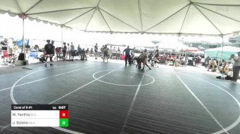 126 lbs Consi Of 8 #1 - Mekhi Yanthis, Silverback WC vs Jacob Solano, Inland Elite WC