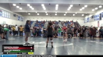 126 lbs Champ. Round 1 - Samantha Rivera, Legacy Wrestling Center vs Madeline Merideth, Unattached
