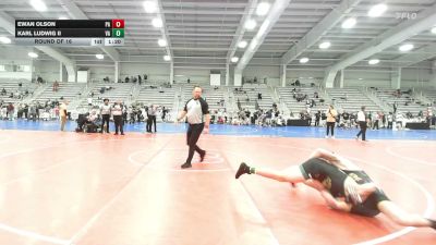 160 lbs Round Of 16 - Ewan Olson, PA vs Karl Ludwig II, VA
