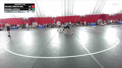 120 lbs Placement Matches (8 Team) - Michael Demcho-Heil, Coon Rapids vs Michael Castillo, Roncalli B