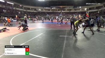 130 lbs Consi Of 8 #2 - Joshua Rivera, New Mexico Beast vs Esai Marquez, Colorado Bad Boys