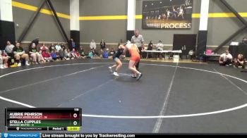 118 lbs Round 2 (6 Team) - Aubrie Pehrson, Nebraska Vipers Scarlet vs Stella Cupples, Braided Brutes