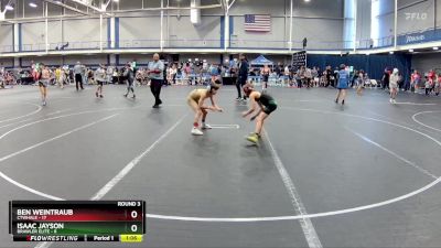 68 lbs Round 3 (4 Team) - Ben Weintraub, CTWHALE vs Isaac Jayson, Brawler Elite