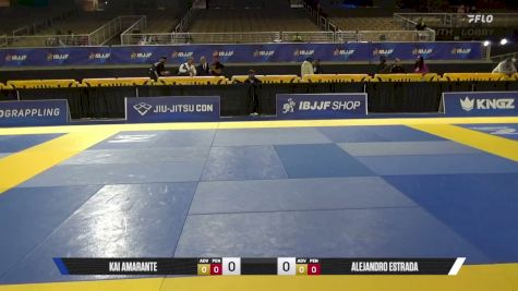 ALEJANDRO ESTRADA vs KAI AMARANTE 2026 Pan Jiu Jitsu IBJJF Championship