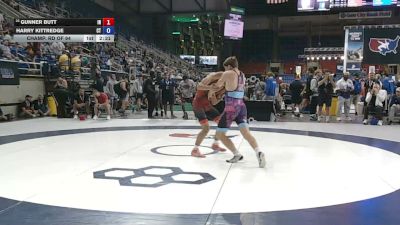 150 lbs Champ. Rd Of 64 - Gunner Butt, Indiana vs Harry Kittredge, Connecticut