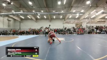 138 lbs Cons. Round 4 - William Roybal, Greeley West vs Brayden Smith, Cherokee Trail