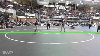 155 lbs Champ. Round 1 - Savanah Johnson, Council Grove HS vs Johnna Ebner, Phillipsburg HS