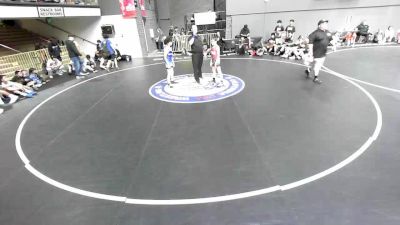 92 lbs Owen Santos, MDWA - Mount Diablo Wrestling Association vs Julius Cordero, SDIKWA - San Diego-Imperial Kids Wrestling Association