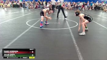 80 lbs Finals (2 Team) - Dylen Smith, Highland Medina vs Raige Morrison, Donahue WA Blue