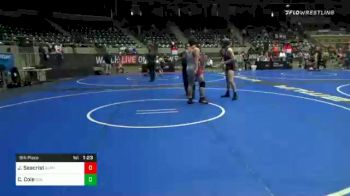157 lbs 5th Place - Jack Seacrist, Alpha Wrestling vs Conner Cole, 505 Wc