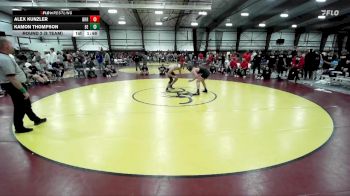 157 lbs Round 2 (8 Team) - Kamon Thompson, Box Elder vs Alex Kunzler, Bear River