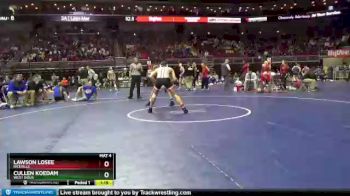 1A-160 lbs Semifinal - Lawson Losee, Riceville vs Cullen Koedam, West Sioux