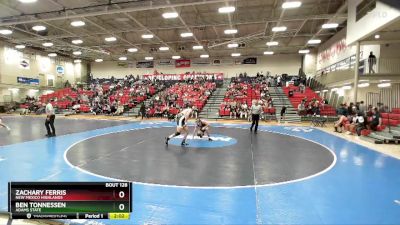 197 lbs Cons. Round 3 - Zachary Ferris, New Mexico Highlands vs Ben Tonnessen, Adams State