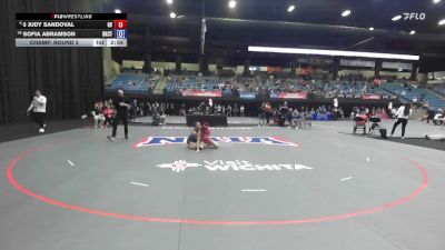 103 lbs Champ. Round 2 - 5 Judy Sandoval, Grand View vs Sofia Abramson, Oklahoma City