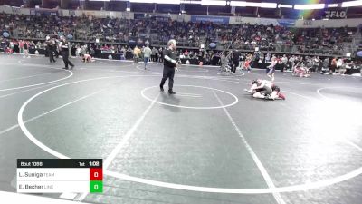 120.3 lbs Quarterfinal - Lydia Suniga, Team Oklahoma vs Evelyn Becher, Lincoln Girls Wrestling