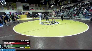 170 lbs Cons. Round 1 - Caden Carlson, Murrieta Valley vs Leo Balanza, Temescal Canyon