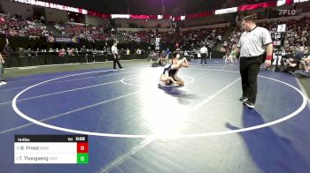144 lbs Consi Of 4 - Braden Priest, Bakersfield vs Tommy Thongseng, Exeter Union