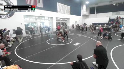 135 lbs Round 3 - Becca Moreno, Chaparral High School Wrestlin vs Tia Poti, 951 Wrestling Club