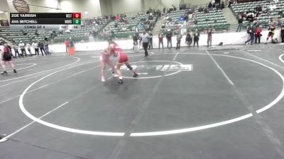 116 lbs Consi Of 4 - Zoe Yarrish, Delta Wrestling Club vs Ava Mitchell, NorCal Nomads