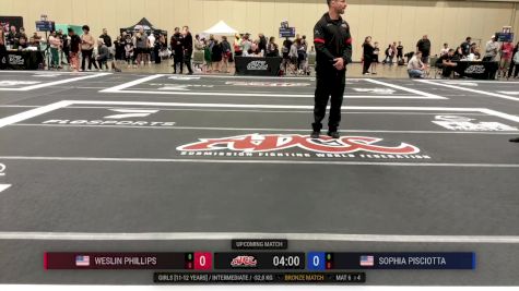 Weslin Phillips vs Sophia Pisciotta 2025 ADCC Orlando Open/Youth Trials