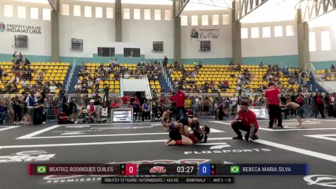 Rebeca Maria Silva vs Beatriz Rodrigues Quiles 2025 ADCC Brazilian Nationals
