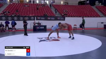 77 kg Cons 16 #2 - Michael Donato, New York vs Logan Hatch, Greco-Roman Development