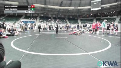 75 lbs Semifinal - Kingston Reed, Raw Wrestling Club vs Kylin Sanders, Standfast