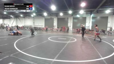 156 lbs Quarterfinal - Elijah Ripley, Legends Of Gold LV vs Julian Gonzalez, Other Team