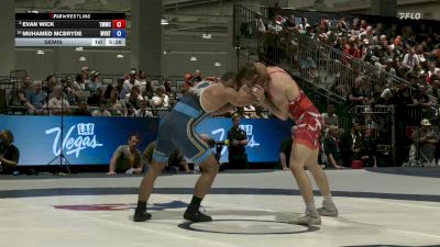 79 kg Semis - Evan Wick, Titan Mercury Wrestling Club (TMWC) vs Muhamed McBryde, WVRTC