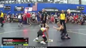82 lbs Semis & 1st Wrestleback (8 Team) - Levi Halbert, Untouchables Purple vs Drew Barnes, Backyard Brawlers