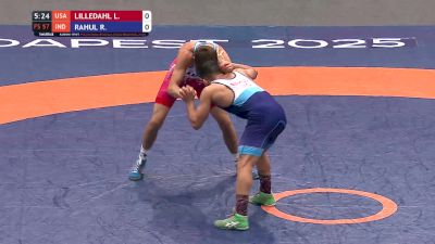 57 kg Semifinal - Luke Lilledahl, USA vs Rahul Rahul, IND