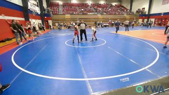 73 lbs Final - Xander Montgomery, Skiatook Youth Wrestling 2022-23 vs Braden Goad, Hilldale Youth Wrestling Club