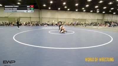 76 lbs Semifinal - Brekston Conry, Northern Colorado 12U vs Kingston Reed, Tulsa Elite 12U 1
