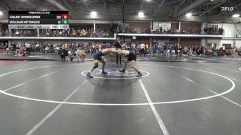 165 lbs Champ. Round 1 - William Hittinger, Augustana (IL) vs Caleb Ohnesorge, Eureka