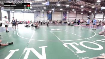 126 lbs Rr Rnd 3 - Braiden Weaver, Team Shutt vs Dante Giusti, Doughboy Gold