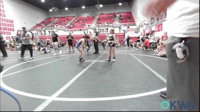 67 lbs Rr Rnd 4 - Jayce Clark, Team Nomad vs Hendrix Stewart, Newkirk Takedown Club