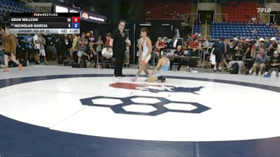 126 lbs Champ. Rd Of 32 - Sean Willcox, CA vs Nicholas Garcia, IL
